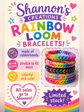 Shannon's Creations Rainbow Loom Bracelets